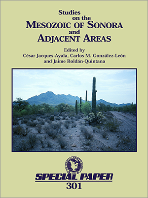 Studies on the Mesozoic of Sonora and Adjacent Areas