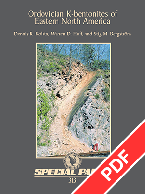 Ordovician K-bentonites of Eastern North America