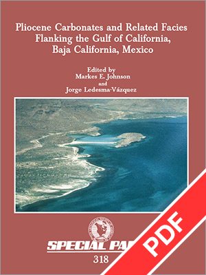 Pliocene Carbonates and Related Facies, Gulf of Calif.