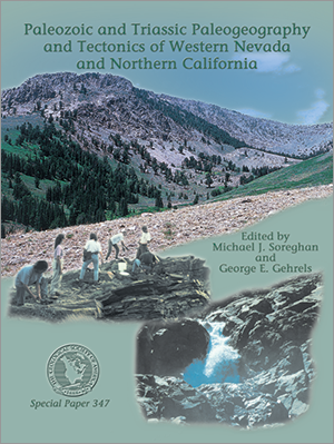 Paleogeography and Tectonics, W. Nev. and N. Calif.