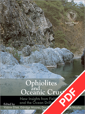 Ophiolites and Oceanic Crust: New Insights