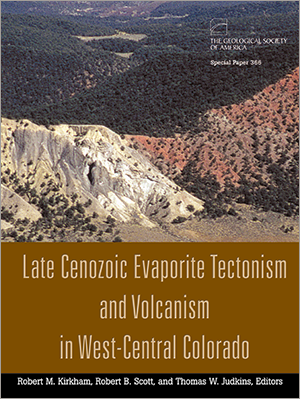 Late Cenozoic Evaporite Tectonism and Volcanism, Colo.