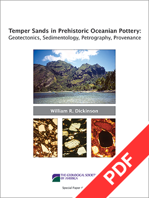 Temper Sands in Prehistoric Oceanian Pottery