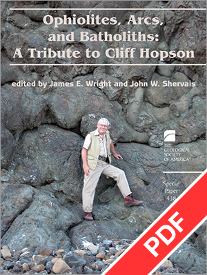 Ophiolites, Arcs, and Batholiths: A Tribute to Cliff Hopson