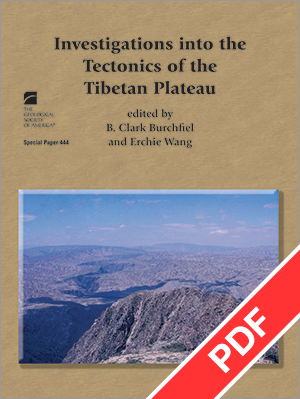 Investigations into the Tectonics of the Tibetan Plateau