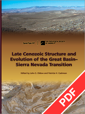 Late Cenozoic Structure and Evolution of the Great Basin