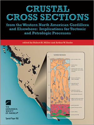 Crustal Cross Sections, W. North American Cordillera