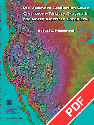 Westward Subduction in the North American Cordillera