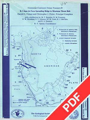 Juan de Fuca Spreading Ridge to Montana Thrust Belt