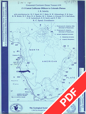 Central California Offshore to Colorado Plateau