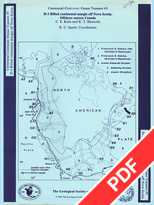 Rifted Continental Margin off Nova Scotia