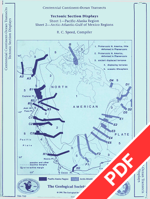 Continent-Ocean Transects - Tectonic Section Displays – GSA Online Store