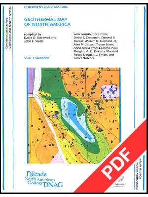 Geothermal Map of North America