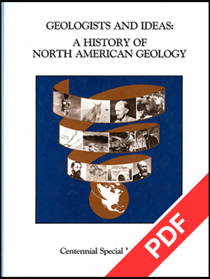 Geologists and Ideas: A History of North American Geology