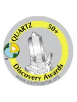 Quartz (50+) EarthCache Discovery Award Tag