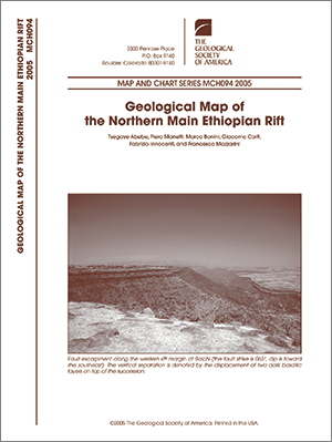 Geological Map of the Northern Main Ethiopian Rift