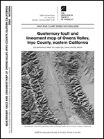 Quaternary Fault Lineament Map of Owens Valley, Inyo..