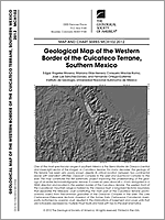 Geological Map of the Western Border of the Cuicateco...