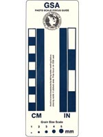 GSA Photo Time Scale (10 per package)