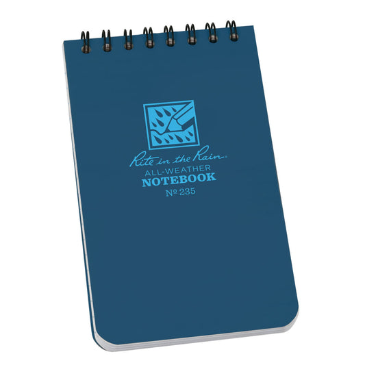 Spiral Notebook - Shirt Pocket in Blue - Rite in the Rain