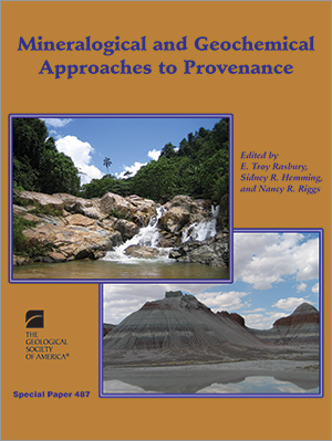 Cover for "Mineralogical and Geochemical Approaches to Provenance"