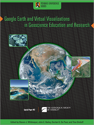 Cover for "Google Earth & Virtual Visualizations in Geoscience"