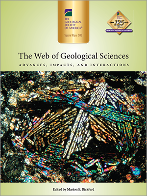 Cover for "Web of Geological Sciences"