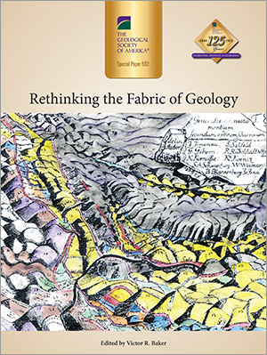 Cover for "Rethinking the Fabric of Geology"