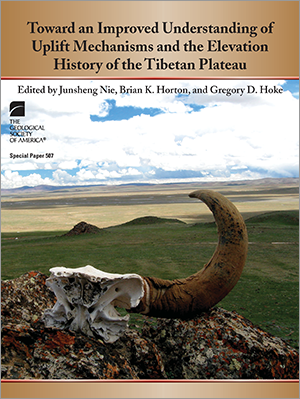 Cover for "Uplift Mechanisms and the History of the Tibetan Plateau"