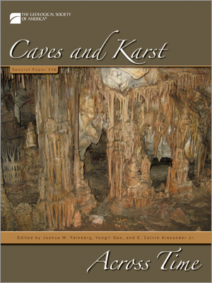 Cover for "Caves and Karst across Time"