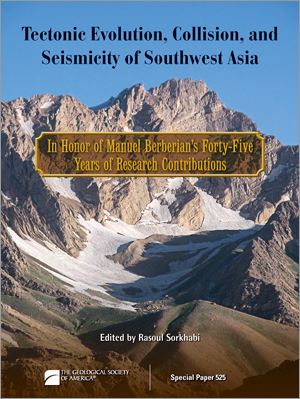 Cover for Tectonic Evolution, Collision, and Seismicity of SW Asia"