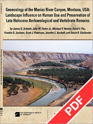 Cover for Geoecology of the Marias River Canyon, Montana