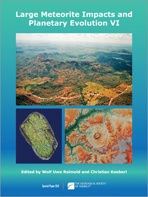 Cover for Large Meteorite Impacts and Planetary Evolution