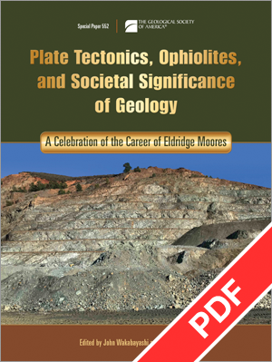 Plate Tectonics, Ophiolites, & Significance (Moores Volume)