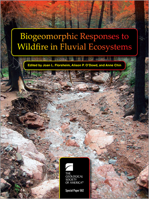 Cover for Biogeomorphic Responses to Wildfire in Fluvial Ecosys