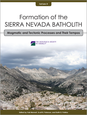 Formation of the Sierra Nevada Batholith