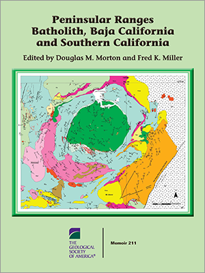 Peninsular Ranges Batholith, Baja and Southern California