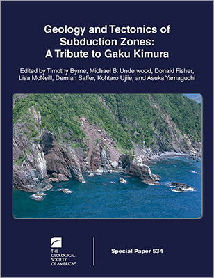 Cover for "Geology and Tectonics of Subduction Zones"